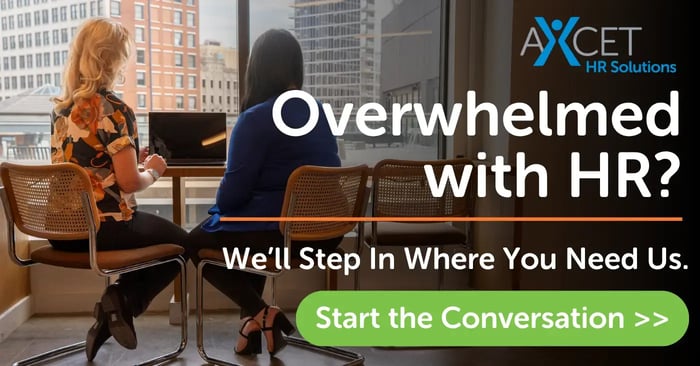 overwhelmed with HR? Contact Axcet HR Solutions