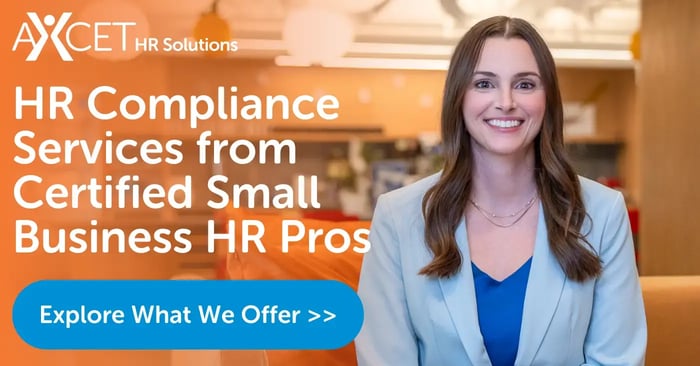 HR compliance services for small businesses from Axcet HR Solutions