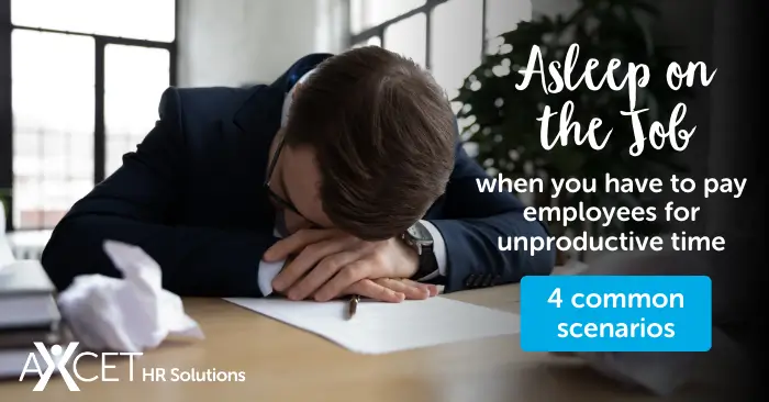 paying employees for unproductive time