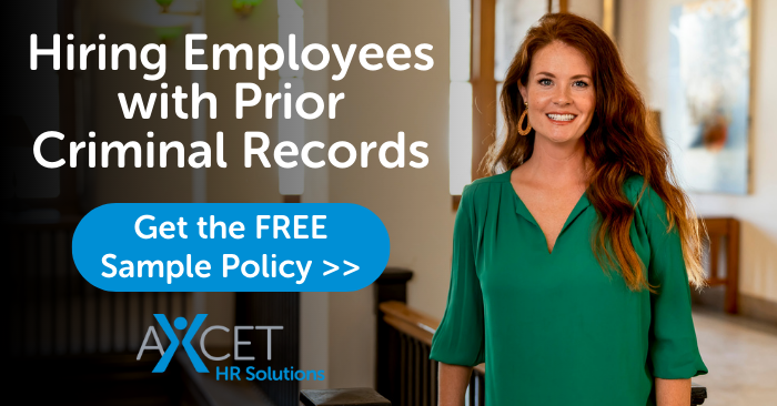 sample policy hiring an applicant with a prior criminal background